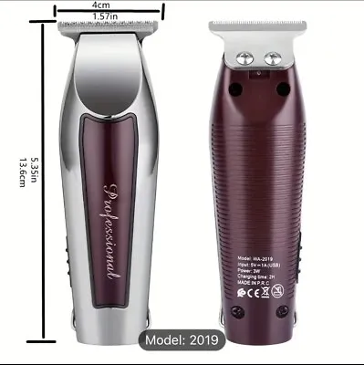 Wahl Professional 5 Stars 8081833 Trimmer - Red/Silver • £35
