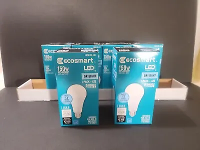 6 X Ecosmart 150w A23 LED Replacement Daylight Dimmable 2550 Lumens 1006 839 433 • $29.95