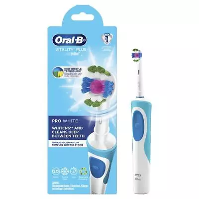 Oral B Vitality Plus Power Toothbrush Pro White • $22.39