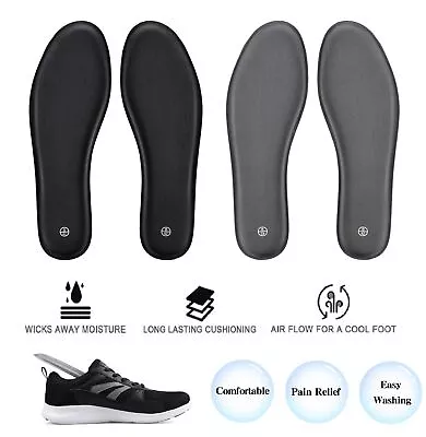 Men's Memory Foam Insoles Comfort Soft Replacement Innersoles For Running Shoes • $6.06