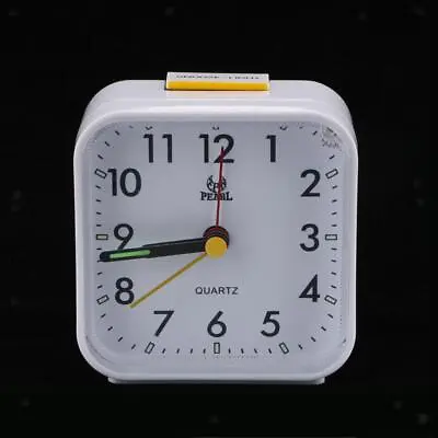 $21.86 • Buy Small Travel Alarm Clock Analog Quartz Alarm Clock For Bedside Nightstand