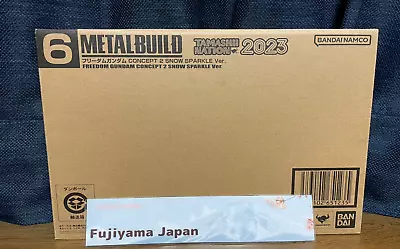 METAL BUILD FREEDOM GUNDAM CONCEPT 2 SNOW SPARKLE Ver. TAMASHII NATION 2023 • $549