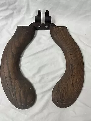 Vintage 1916 Wooden Toilet Seat Oak • $12.99