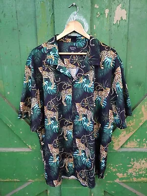 £6.50 • Buy Men's Tropical Print Shirt Size 4xl From Boohoo Man 