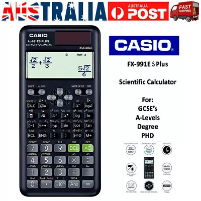 CASIO FX991ES Plus Advanced Scientific Calculator 417 FUNCTIONS ClassWiz Feature • $22.70