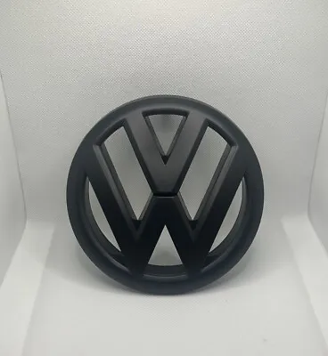 $30 • Buy Matte Black Front ONLY Car Emblem Badge For VW MK6 GOLF6 TSI TDI GTI