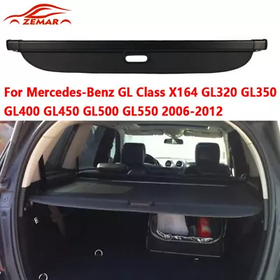 Rear Trunk Cargo Cover For Mercedes GL Class X164 GL350 GL450 GL500 GL550 06-12 • $105.98