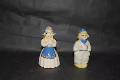 Vintage Ceramic Arts Studio Salt And Pepper Shaker Dutch Boy And Girl • $14.99