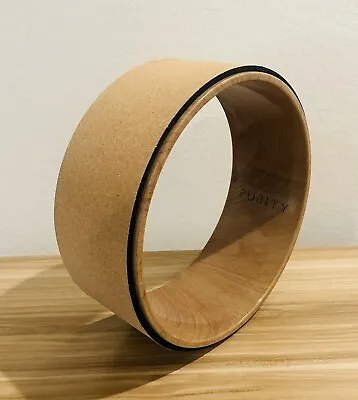 Purity Wave Cork Yoga Wheel Ring Great For Stretching • $33.99