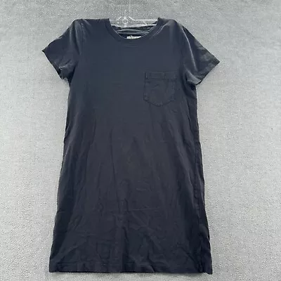 Madewell Womens Size S Tshirt Black Long Short Sleeve Dress Shirt • $14.88