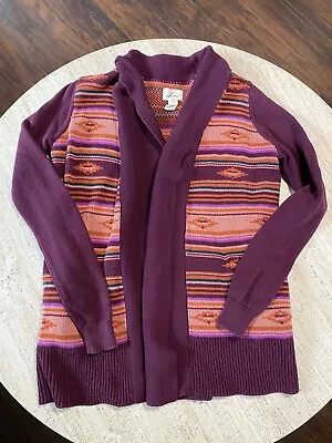 Women’s Levis Cardigan Sweater Tribal Southwest Sz XS Small • $0.99