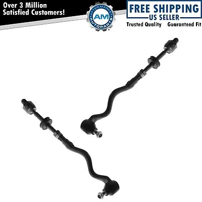 Front Inner/Outer Tie Rod End Assembly Pair Set For BMW E36 • $29.26