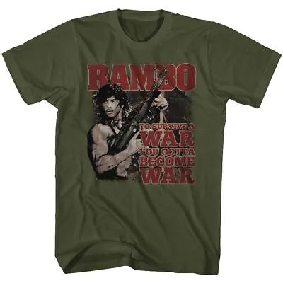 Rambo Become War Movie Shirt • $23.50