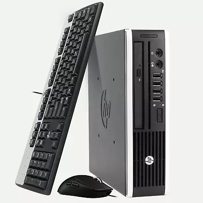 HP 8200 USFF Mini PC Desktop Computer Intel I5 8GB 500GB Wifi Windows 10 Home • $109.99