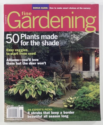 $10.24 • Buy 2009 FINE GARDENING #127 Shopping At Nurseries ALLIUMS Shade Plantings VEGGIES