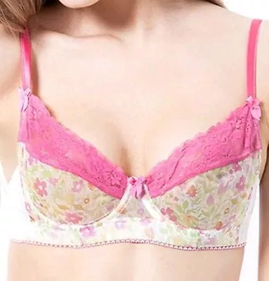 32b Mimi Holliday By Damaris Jam Roly Poly Non-padded Balcony Bra Bnwt *rrp £55* • $28.30