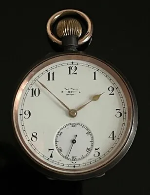 The  ISIS  Oxford Antique Pocket Watch C.1940  Longines • £149