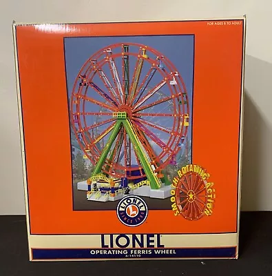 Lionel 6-14110 O Scale Gauge Operating Ferris Wheel Train Accessory • $299.99