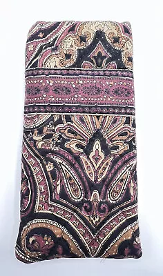 Vintage Vera Bradley Eyeglass Glasses Case MOCHA Brown USA Paisley • $9.95