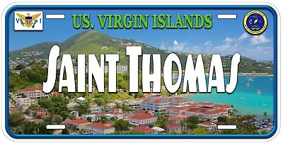 Saint Thomas US Virgin Islands Novelty Car Tag License Plate • $17.85