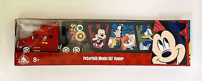 NIB Disney Parks 2020 Peterbuilt 387 Hauler Semi Truck Model Toy Mickey Mouse • $24.95