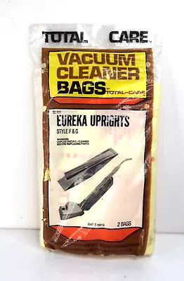 Fits EUREKA Uprights STYLE F & G Vacuum Bags Total Care Bags (2 Bags In Package) • $3.90