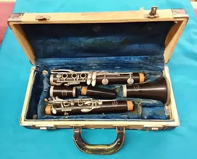 Clarinet ~ Evette Sponsored By Buffet ~ Paris France ~ Parts Or Repair • $45