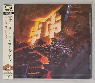 McAuley Schenker Group Save Yourself New CD Japan UICY OBI Hard Rock AOR Arena • $22.99