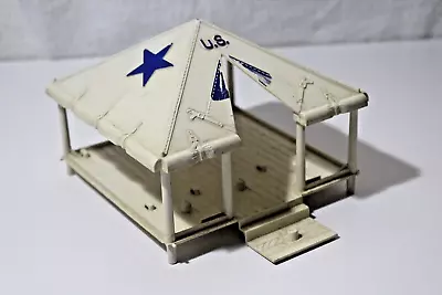 Marks Playset MPC US Army Ski Patrol Command Post Tent Building 1950's Rare • $44.99