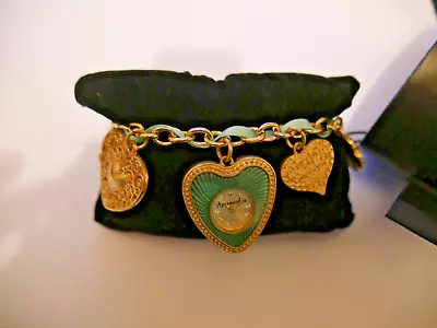 Monsoon Accessorize Watch Bracelet Diamante Charm Bangle Gift Boxed Present  • £14