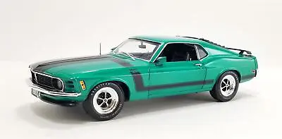 Acme Retro Hobby 1:18 Scale 1970 Ford Mustang Boss 302 - Green A1801867RH • $136.99