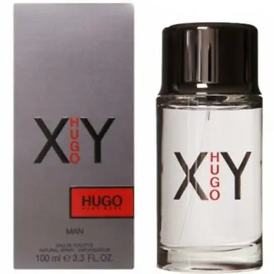 HUGO XY By HUGO BOSS 3.3 / 3.4 Oz EDT Cologne Spray Men NEW IN BOX • $32.28