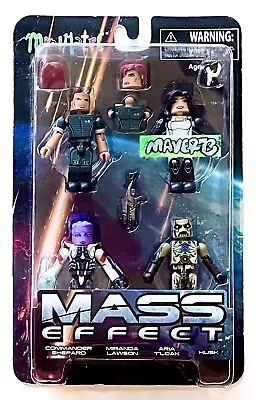 Minimates Mass Effect Box Set Bioware EA Games Commander Shepard Diamond Select • $99.99