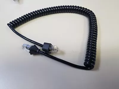 Motorola HLN9559A Microphone Cable  Coil Cord Replacement NEW For HMN 1056 Mic • $25