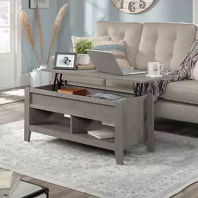 Pass Wood Lift-Top Coffee Table Mystic Oak Finish • $172.76