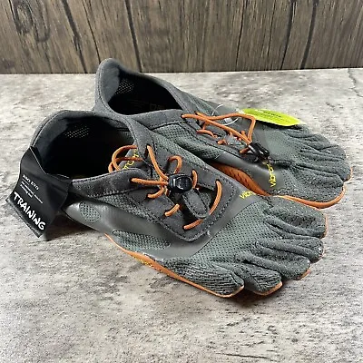 Vibram Women's Gray Kso Evo Fivefingers Running Shoes Size 7-7.5 Eu 37 • $84.99