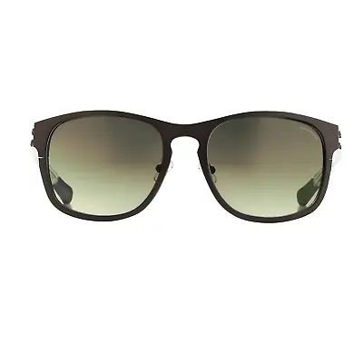 Kris Van Assche Sunglasses D-Frame Matte Brown And Green • £75.99