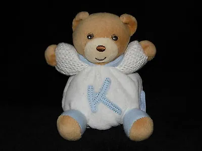 Kaloo Bear Comforter Soft Toy White K Blue Comforter • £11.45