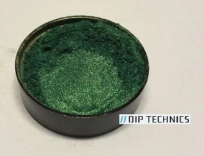 £1.99 • Buy Dark Green Pearl Pigment Powder Paint Dip Pearls 5g 25g Plasti Dip Nail Art