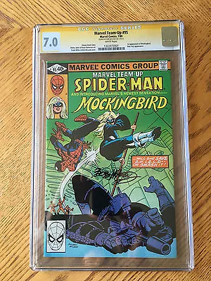 Marvel Team-Up #95. 1st Mockingbird. Signed By Bob McLeod 7.0 F/VF CGC • $150