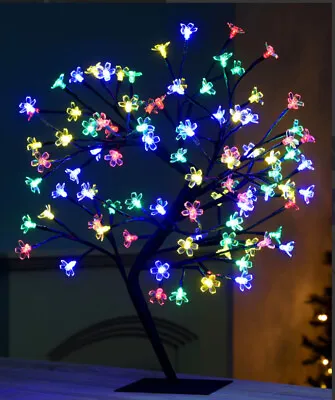 £18.90 • Buy Christmas Workshop 60cm 128 LED Blossom  Indoor Tree - Coloured Lights.