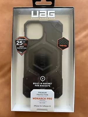 UAG Monarch Pro Carbon Fibre IPhone 14 Or 13 Case • £49.95