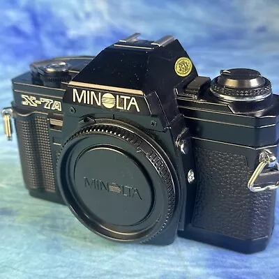 Minolta X-7A SLR Film Camera Body  (S3-3) • $30