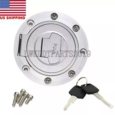 Fuel Gas Cap With Keys For Yamaha YZF R1 2002-2011 R6 2003-2010 2004 05 06 07 08 • $20.46