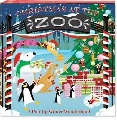 Christmas At The Zoo: A Pop-Up Winter Wonderland - Hardcover - GOOD • $4.33