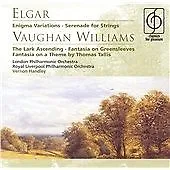 Ralph Vaughan Williams : ENIGMA VARIATIONS - SERENADE FOR STRINGS CD (2001) • £2.54
