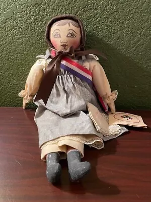 Rare Rappahannock Rags Emma Doll UFDC 1993 Convention Signed By Doll Artists! • $8.95