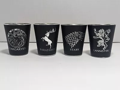 Games Of Thrones Shot Glass Set Of 4. Rabbit Tanaka • £19.28