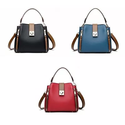 PU Leather Shoulder Bag Large Capacity Messenger Bag Small Handbag  For Women • $33.01