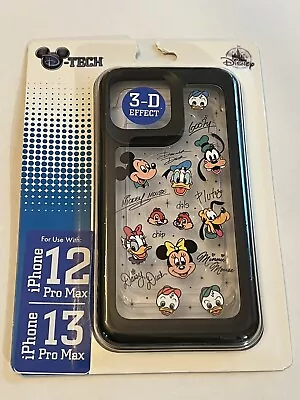 DISNEY PARKS Fab 5 Character Mickey Minnie IPHONE 12/13 Pro Max Case 3-D Effect • $35